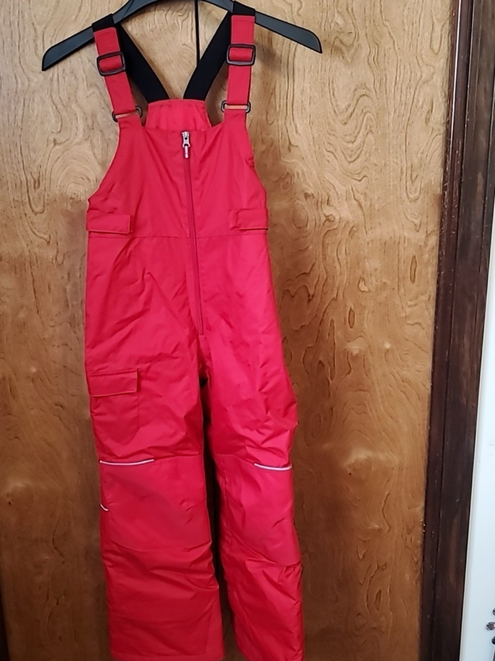 Columbia Red Girls Snow Bib Overalls